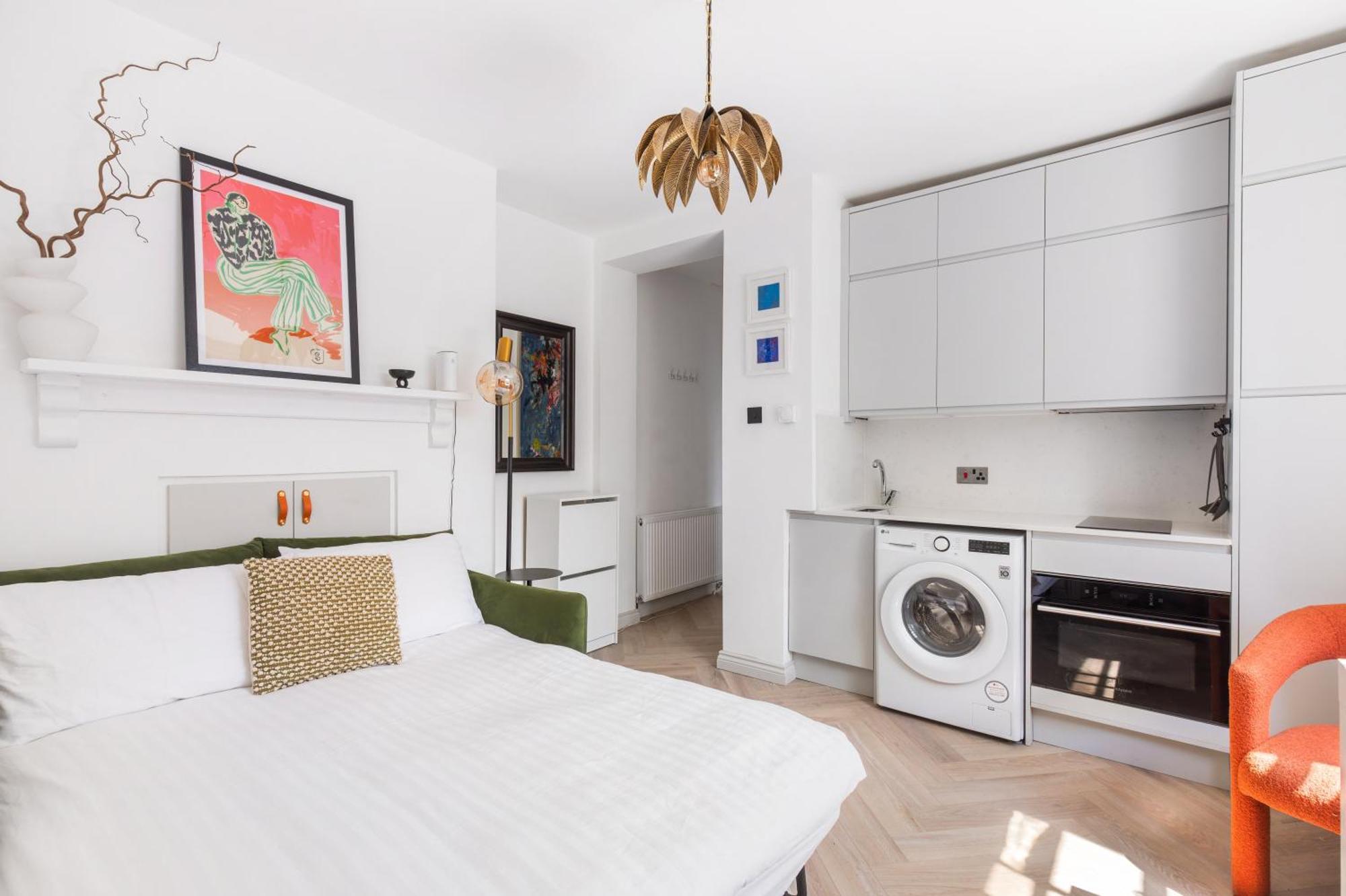 ロンドンCozy And Bright One Bed In Maryleboneアパートメント エクステリア 写真